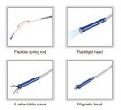 INSIZE Flexibel gripklo med plockmagnet och LED-ljus