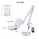 INSIZE Förstoringslampa LED 16x12 cm 3D/20D (1.75X/6X)