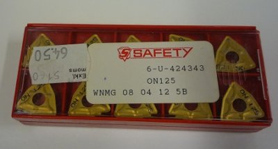 SAFETY WNMG 080412-5B, ON125