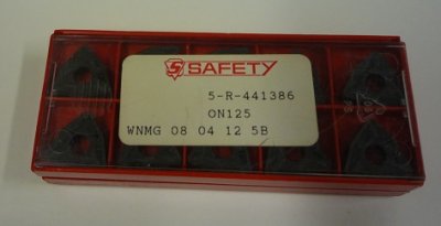 SAFETY WNMG 080412-5B, ON125 (10 st)