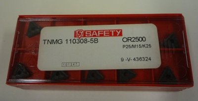 SAFETY TNMG 110308-5B, OR2500 (10 st)