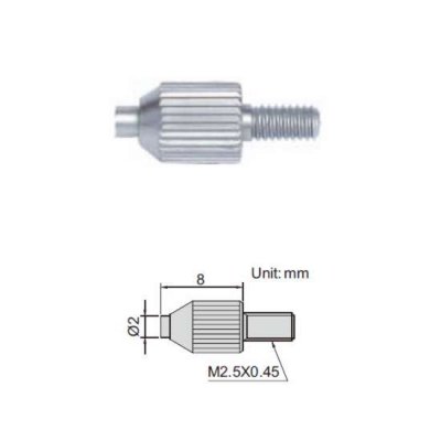 INSIZE Mätspets Ø2 mm (hårdmetall)