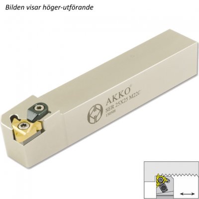 AKKO Gängstål för 11 ER/EL, skaft 8x8 mm