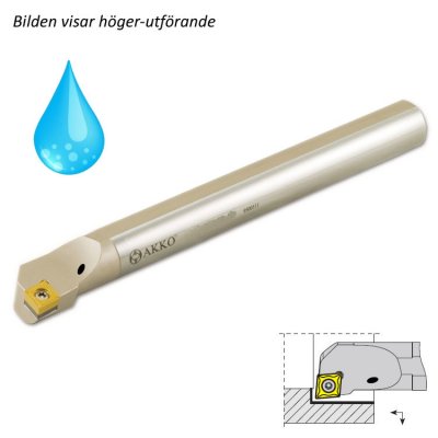 AKKO Innersvarvbom för CC** 09T3 Skaft 32 mm (IK)