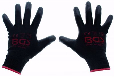 BGS Skyddshandskar stl 9, för bilmek, däckservice etc.
