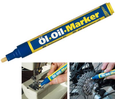 BLEISPITZ Oil Marker, smörjpenna med universalolja