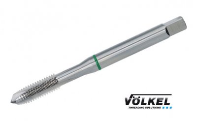 VÖLKEL Maskingängtapp HSSE, Grön ring, M8