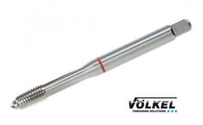 VÖLKEL Maskingängtapp HSSE, Röd ring, M6