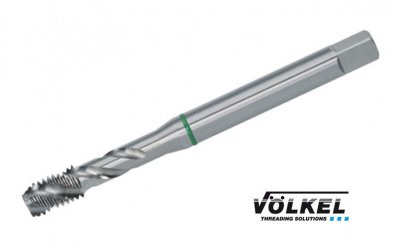VÖLKEL Maskingängtapp HSSE, Grön ring, M16