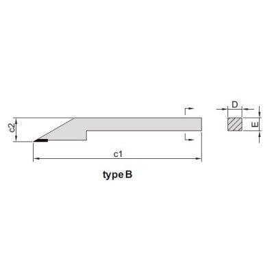 INSIZE Ritsspets till höjdritsmått