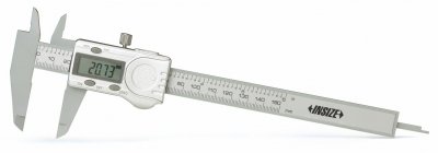 INSIZE Digitalt skjutmått av hårdplast, 0-150 mm
