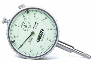 INSIZE Analogt mätur 10 mm x 0.01 mm