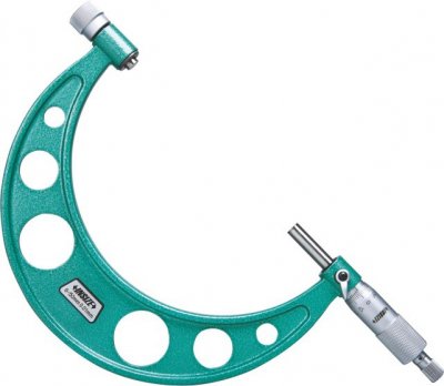 INSIZE Utvändig mikrometer 0-100 mm x 0.01 mm