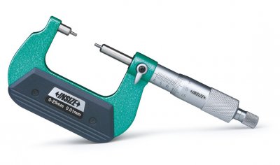 INSIZE Mikrometer runda spetsar 75-100 mm x 0.01 mm