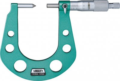 INSIZE Mikrometer för bromsskivor, 25-50 mm