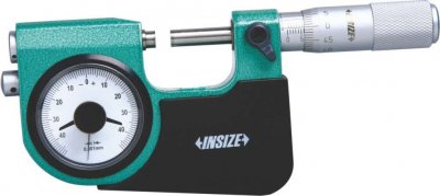 INSIZE Indikerande mikrometer, 50-75 mm