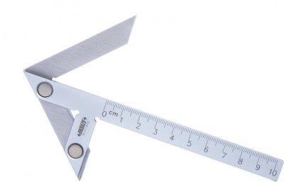 INSIZE Centreringsvinkel 300x180 mm, för Ø6-270 mm