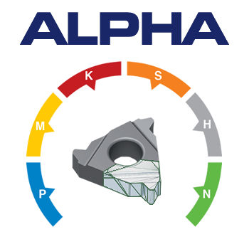 LAMINA ALPHA Gängskär ISO 1.0 IR11, LT10 (5 st)