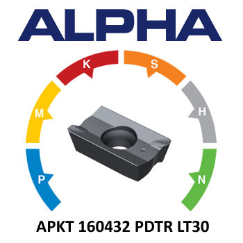 LAMINA ALPHA APKT 160432 PDTR, LT30 (10 st)