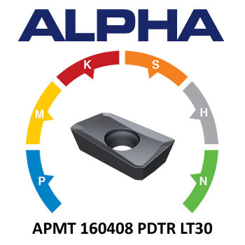 LAMINA ALPHA APMT 160408 PDTR, LT30 (10 st)