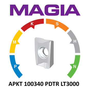 LAMINA MAGIA APKT 100340 PDTR, LT3000 (10 st)