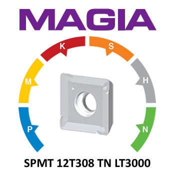 LAMINA MAGIA SPMT 12T308, LT3000 (10 st)