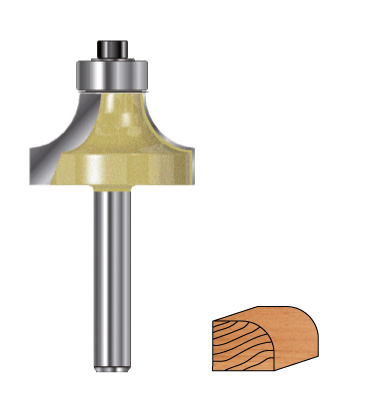 Avrundningsfräs Ø28.7 mm Radie 8 mm