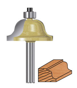 Kantprofilfräs Ø38.1 mm Typ A