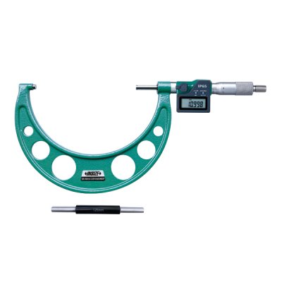 INSIZE Digital mikrometer 125-150 mm, IP65 (med datautgång)