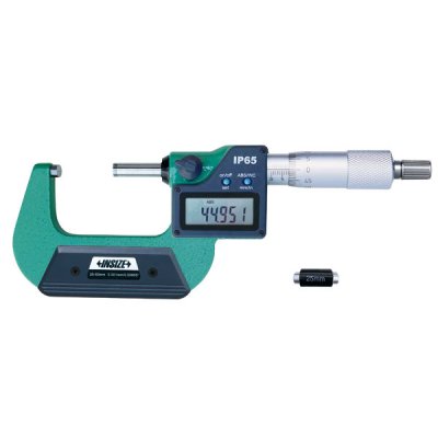 INSIZE Digital mikrometer 25-50 mm, IP65 (med datautgång)