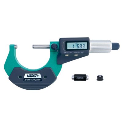INSIZE Digital mikrometer (Basic type), 25-50 mm