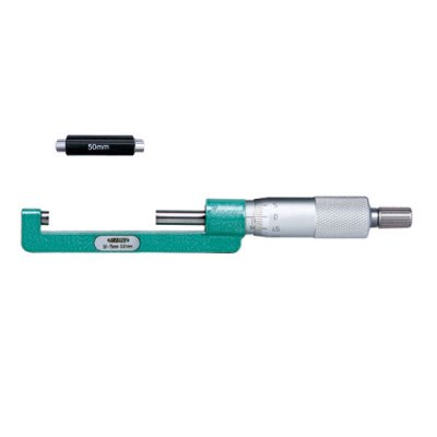 INSIZE Navmikrometer med rak bygel, 50-75 mm