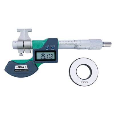 INSIZE Digital invändig 2-punkts mikrometer, 25-50 x 0.001 mm