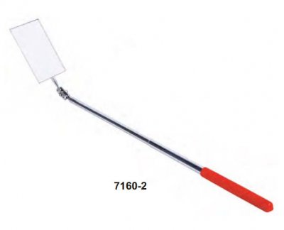 INSIZE Inspektionsspegel 50x90mm, med teleskopskaft