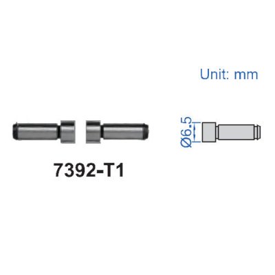 INSIZE Mätspetsar (plan yta Ø6.5 mm)