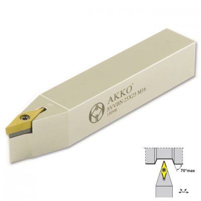 AKKO Svarvstål för VBMT 1103, skaft 20x20 mm