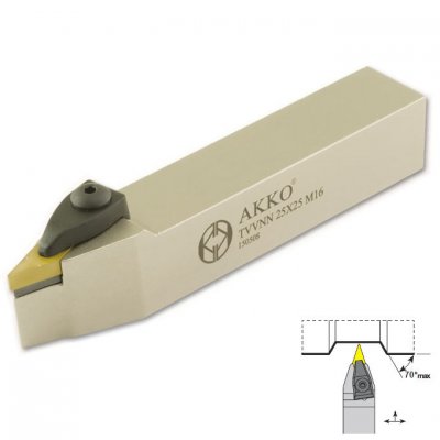 AKKO Svarvstål för VNM* 1604**, skaft 32x32 mm