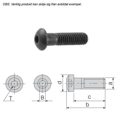 AKKO Reservdel AKV-02-M6x22