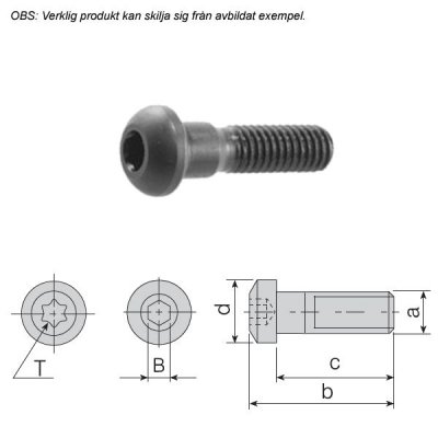 AKKO Reservdel AKV-06-M6x20