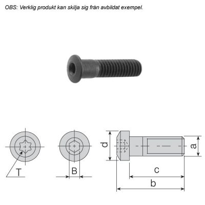 AKKO Reservdel AKV-21-M6x18