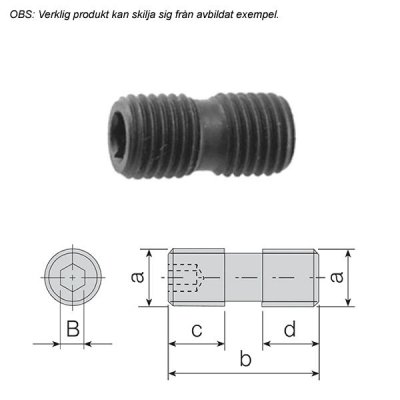 AKKO Reservdel AKV-24-M6X1X18