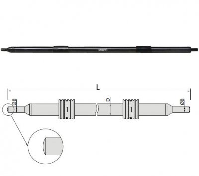 INSIZE Inställningsmått 525 mm