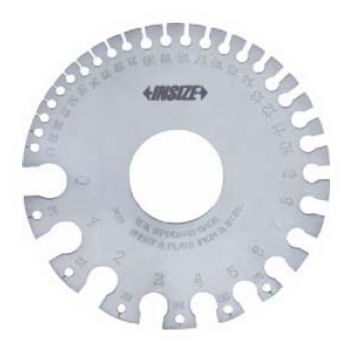 INSIZE U.S. Standard Sheet Metal Gage 0-36