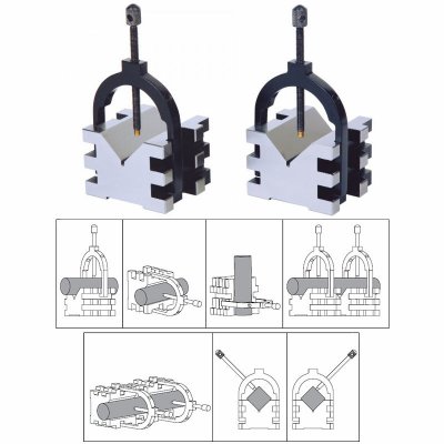 INSIZE V-block (ett par), 65x70x50 mm, för Ø5-50 mm