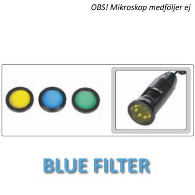 INSIZE Blått filter