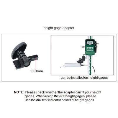 INSIZE Adapter för höjdritsmått