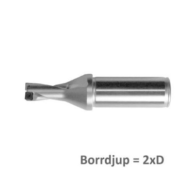 LAMINA Korthålsborr 2xD Ø34 mm (L1=68 mm)