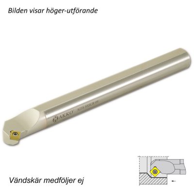 AKKO Innersvarvbom för SC*T 09T3, skaft 20 mm