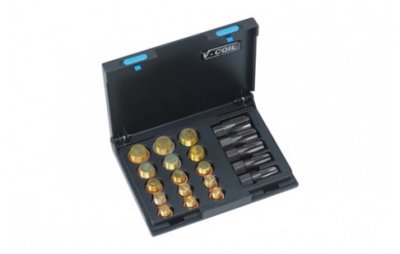 V-COIL Gängreparationssats oljeplugg M13 + M15 + M17 + M20 + M24