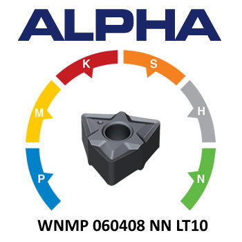 LAMINA ALPHA WNMP 060408-NN, LT10 (10 st)